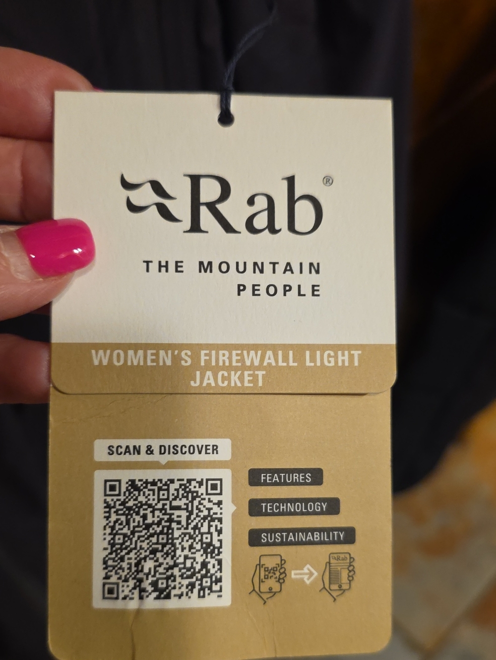 Rab Women's Lightweight Waterproof Hooded Jacket - Dark Gray - Picture 3 of 13